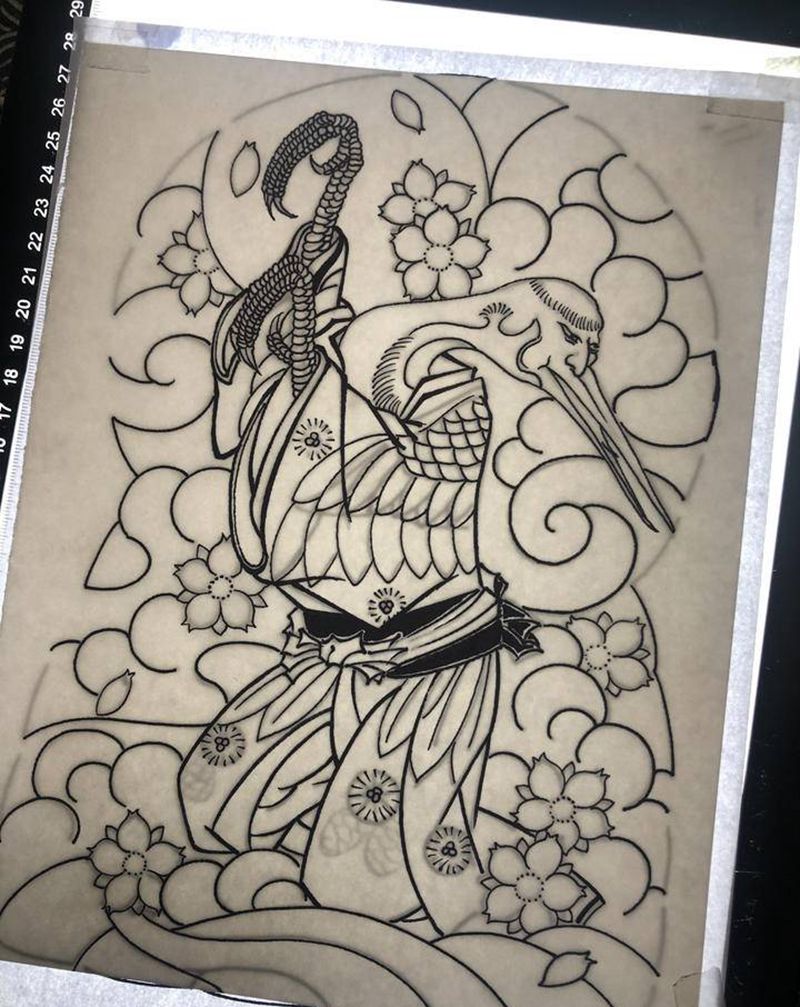 手稿纹身图片_老传统纹身图案