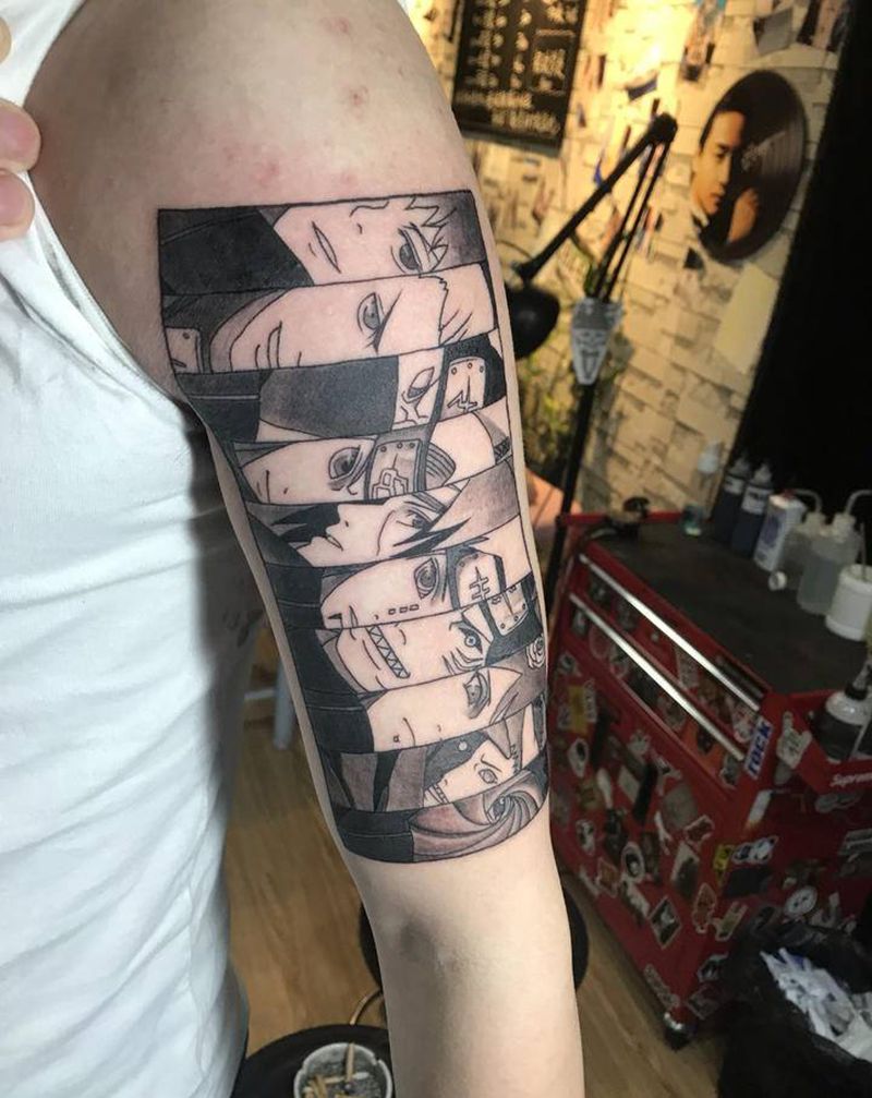 都认识吧纹身图片_手臂纹身图案