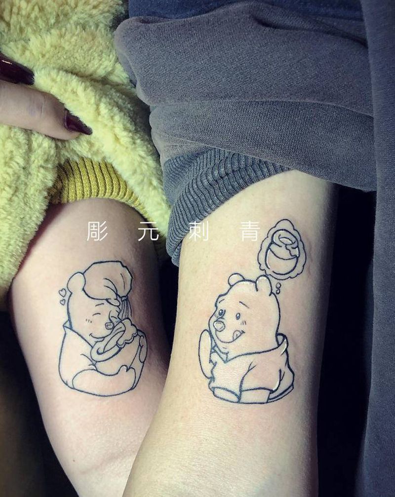 情侣小图纹身图片_手臂Old School纹身图案