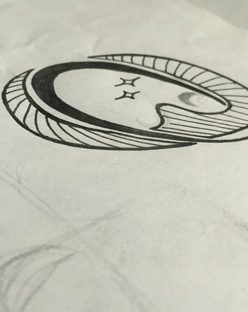 私人订制30手稿纹身图片_手臂数字纹身图案