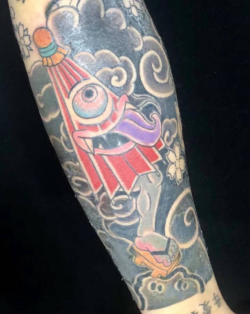 驻店刺青师by勇纹身图片_老传统纹身图案