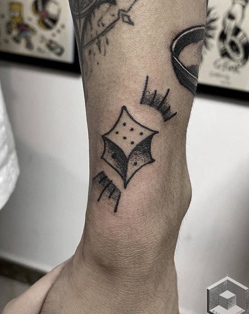 old school 筛子纹身图片_手臂Old School纹身图案