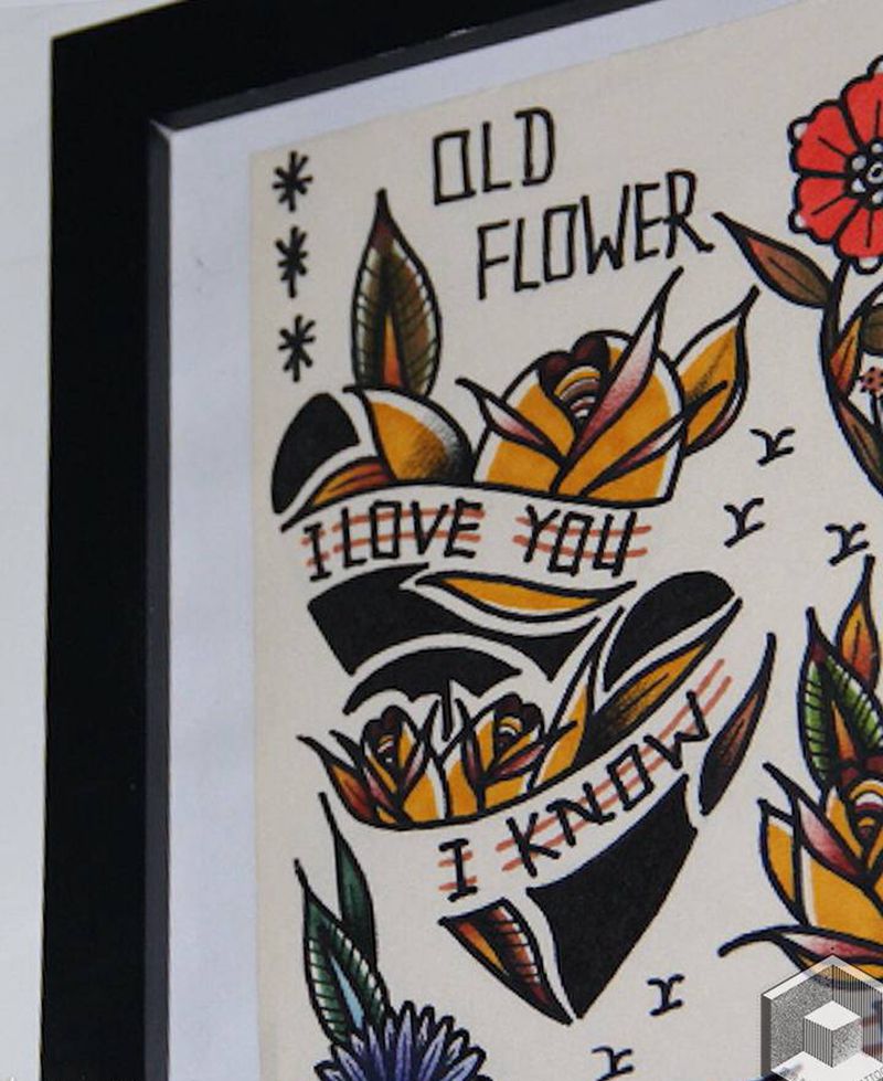 school手稿纹身图片_手臂Old School纹身图案