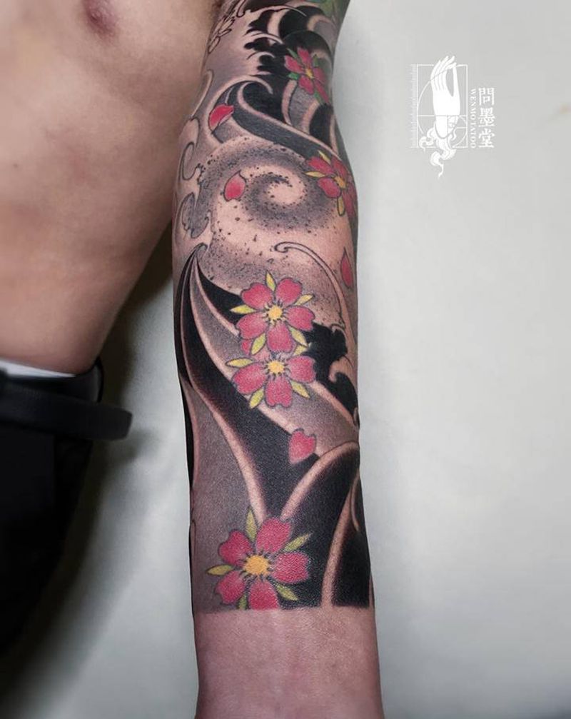 添加设计纹身图片_手臂纹身图案