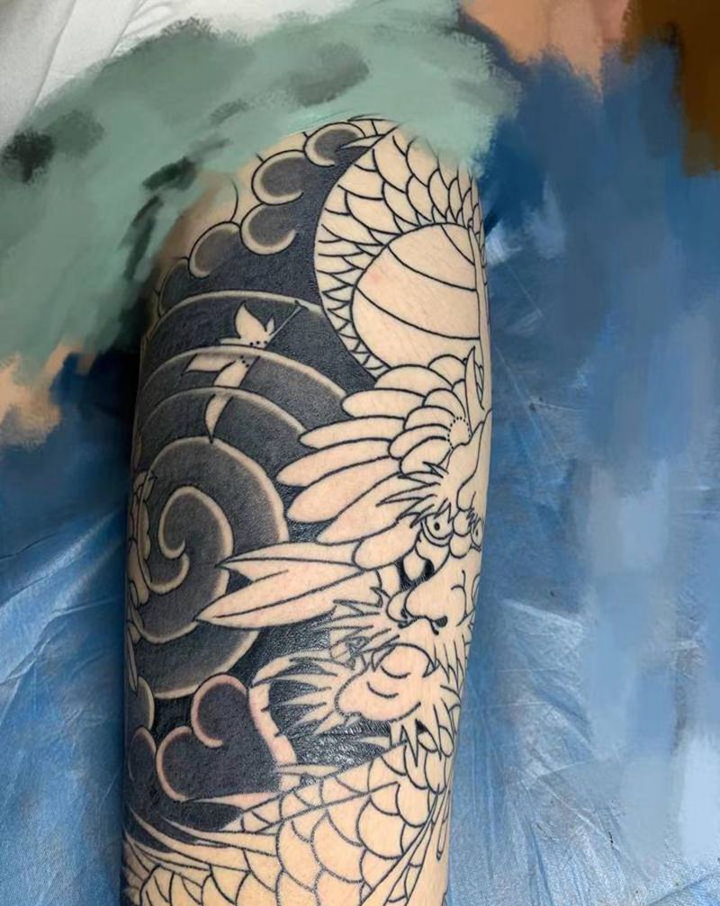 勇弟小作纹身图片_老传统纹身图案