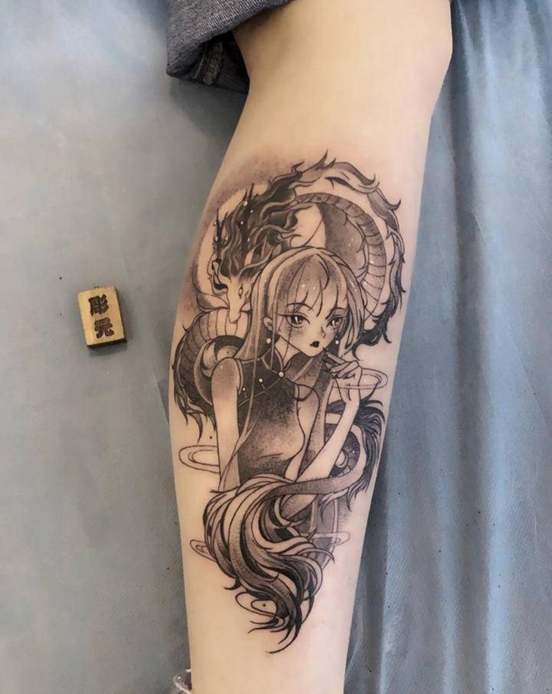 店内小图纹身图片_新传统纹身图案