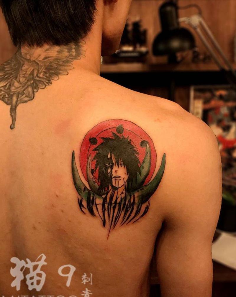 火影里面的人物纹身图片_背部火影纹身图案
