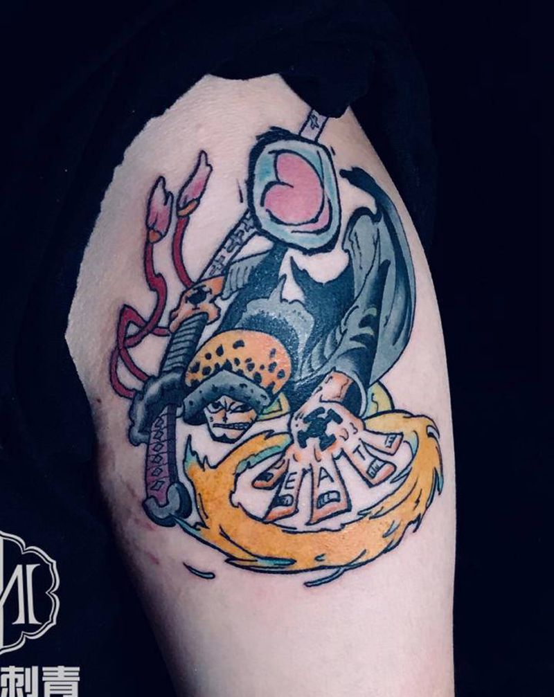 school纹身图片_手臂Old School纹身图案