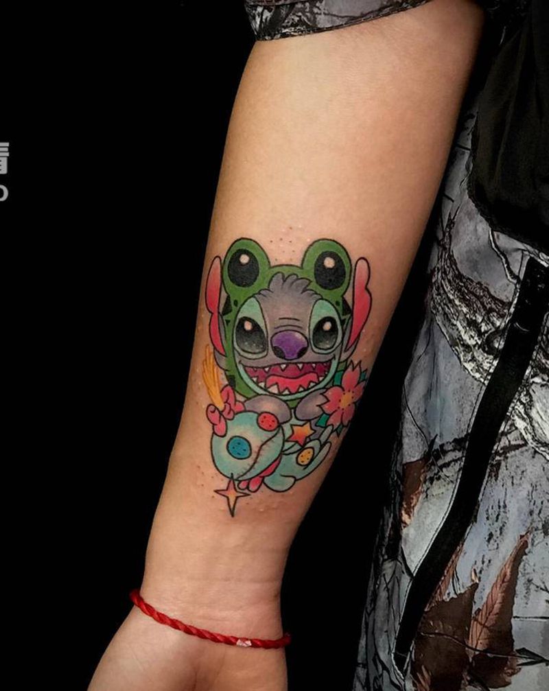 卡通小图纹身图片_手臂Old School卡通纹身图案