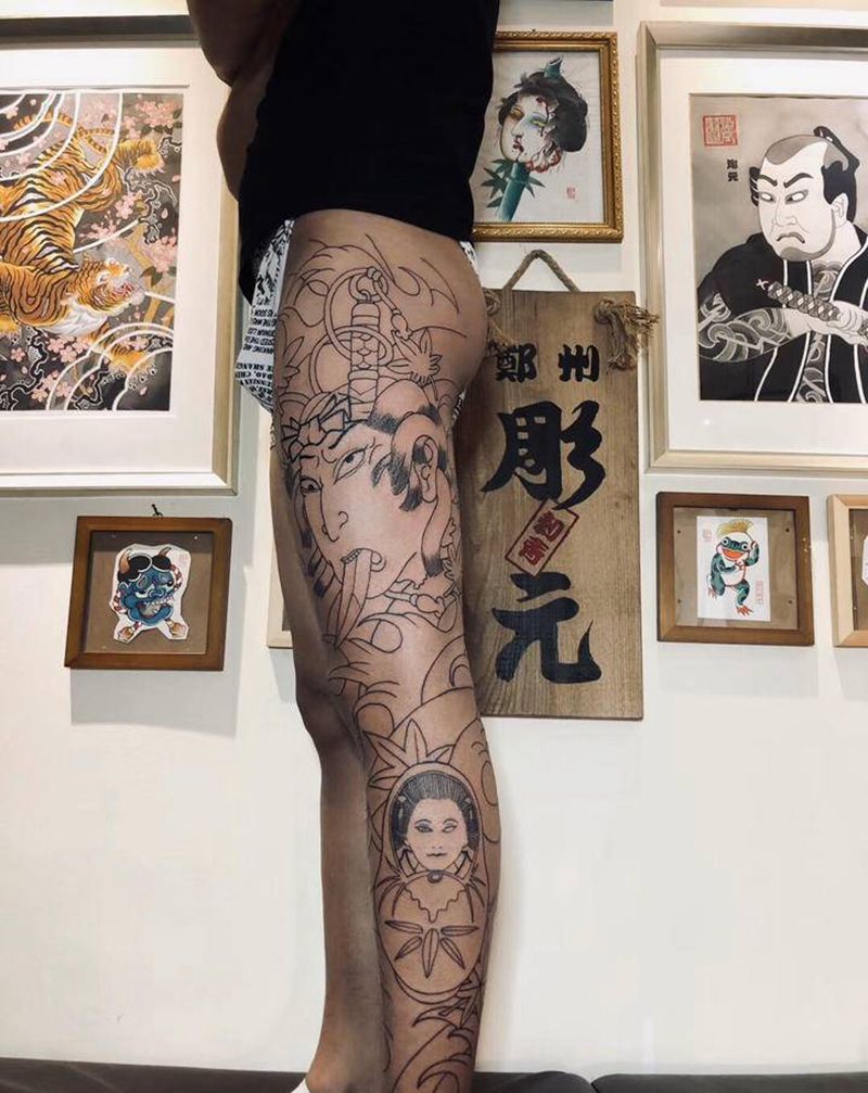 是纹身图片_老传统纹身图案