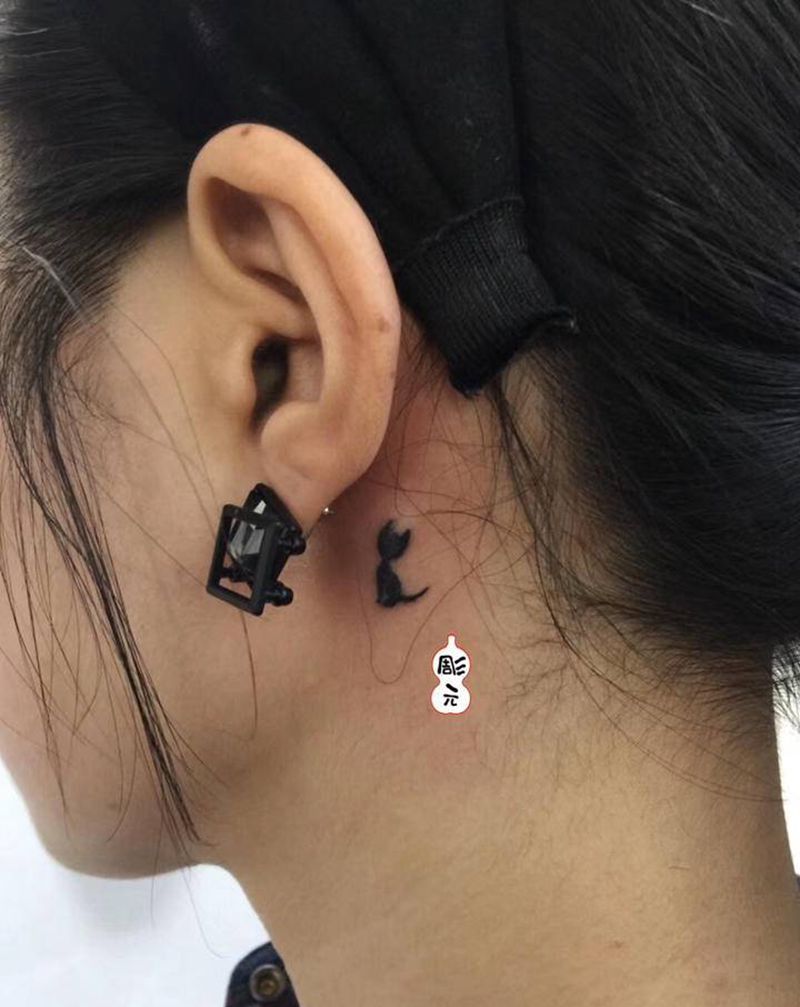 小图纹身图片_图腾点刺纹身图案