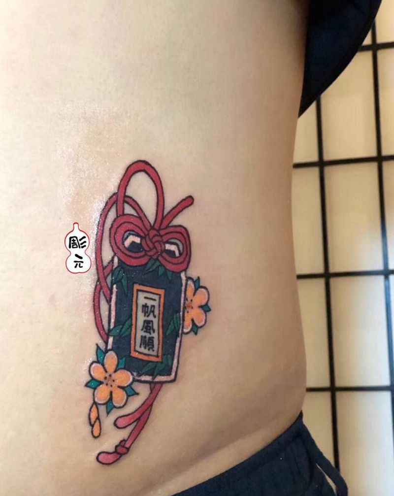 平安健康纹身图片_老传统纹身图案
