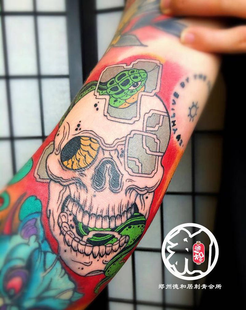 小图纹身图片_Old SchoolNew School纹身图案