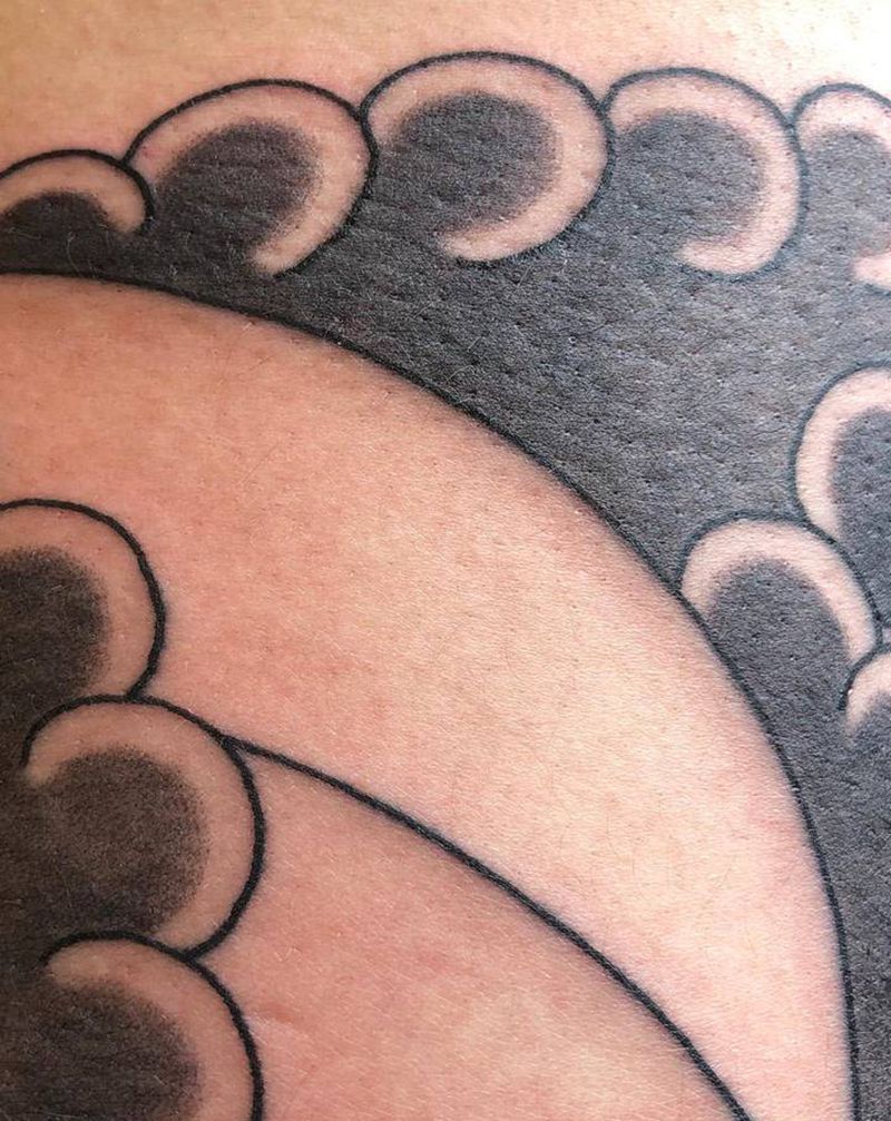 扎了一点纹身图片_老传统纹身图案