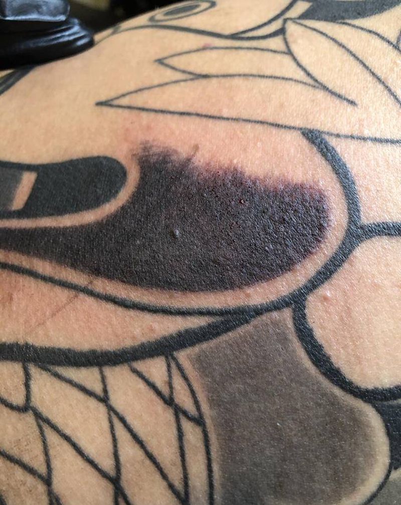 雾纹身图片_老传统纹身图案