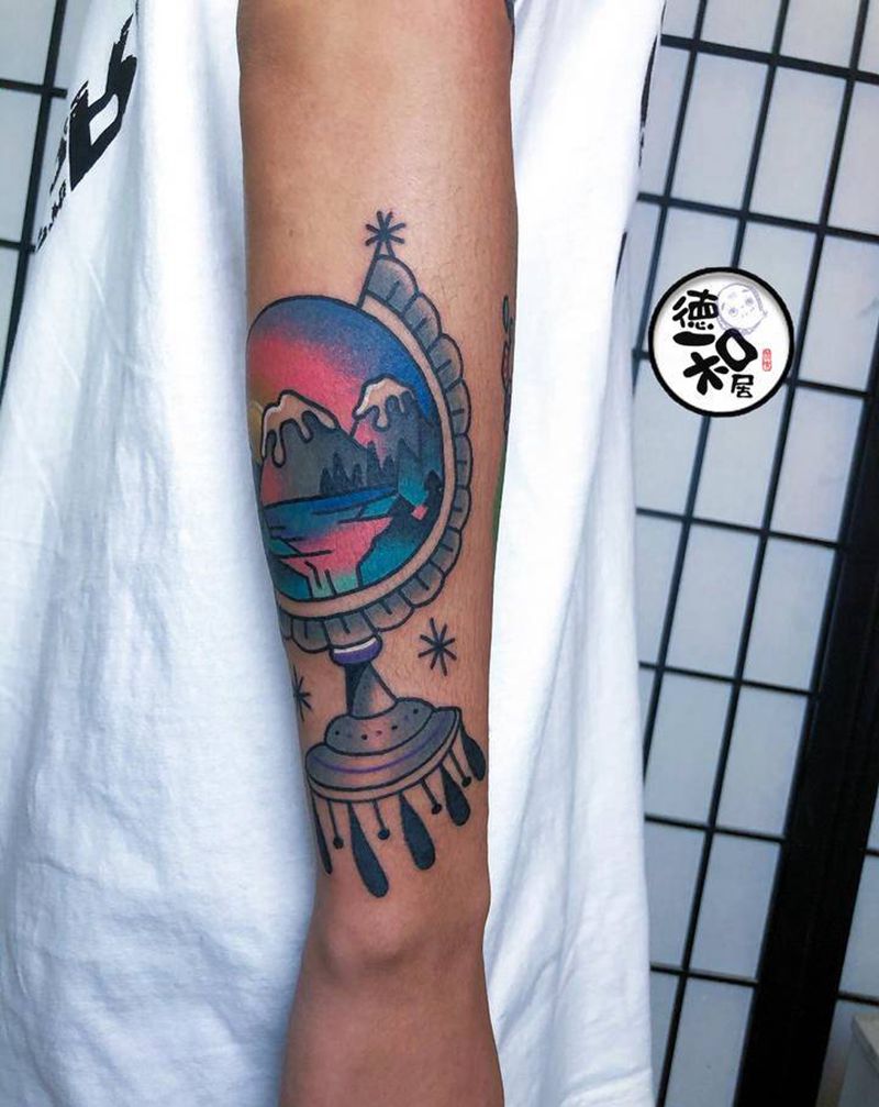 小图纹身图片_Old School纹身图案