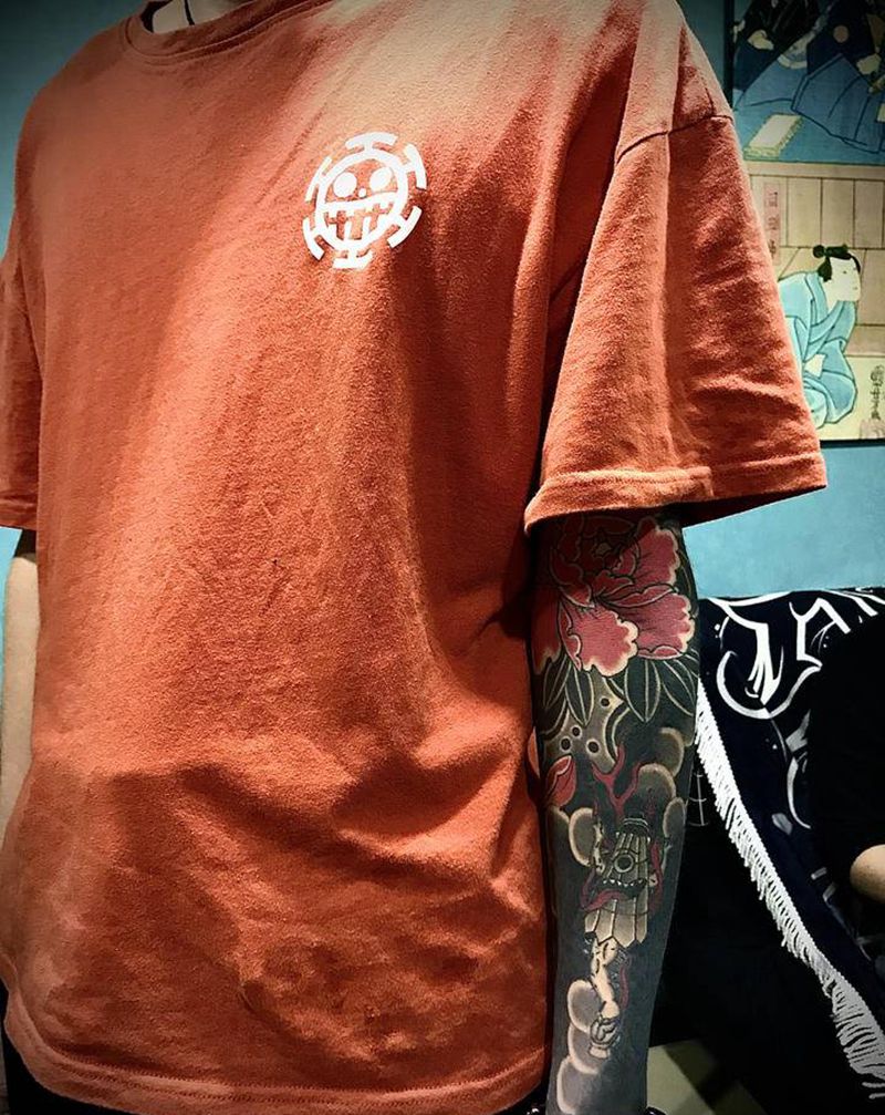 买家秀纹身图片_手臂老传统纹身图案