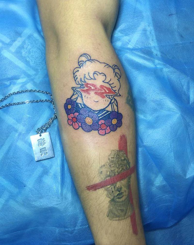 小图纹身图片_手臂Old School纹身图案