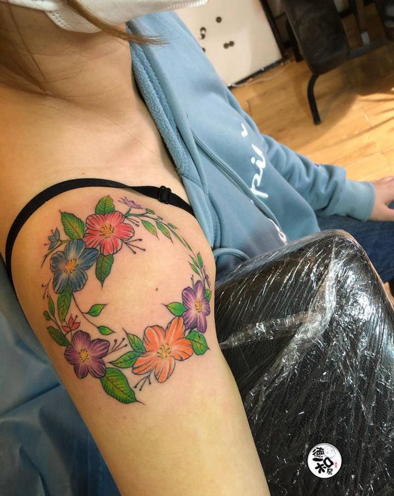 临时发挥纹身图片_手臂纹身图案