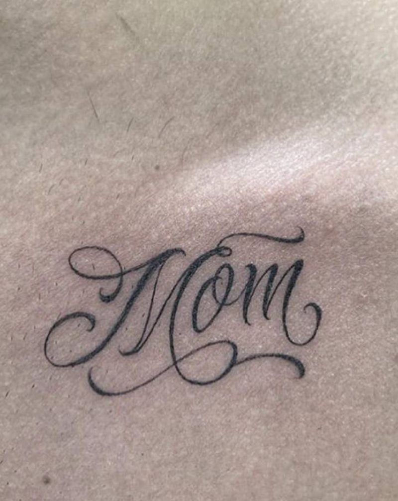 花体字纹身图片_花体字纹身图案