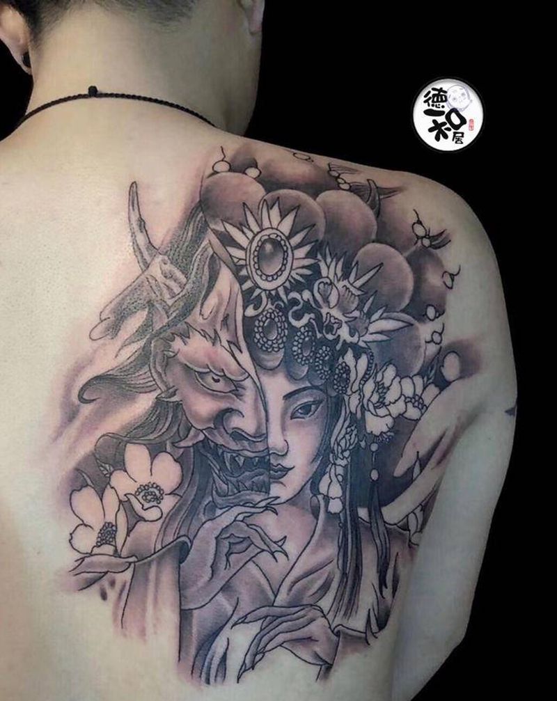 勇弟小作纹身图片_新传统纹身图案