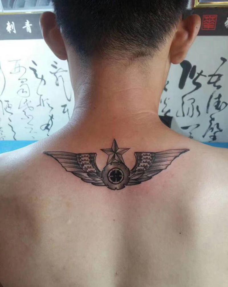 徒弟作品纹身图片_新传统纹身图案