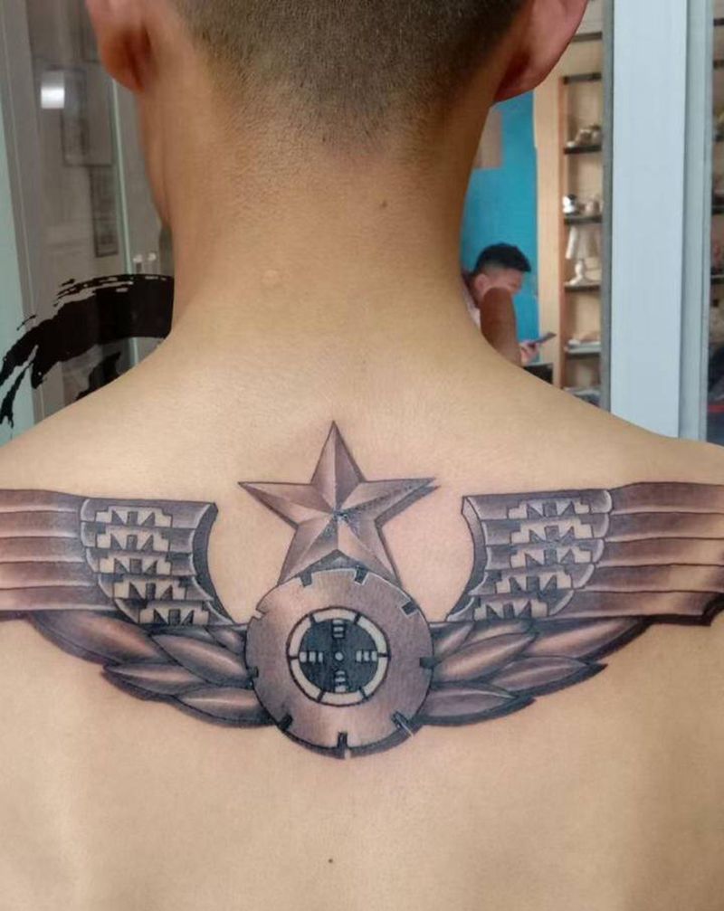 徒弟作品纹身图片_新传统纹身图案