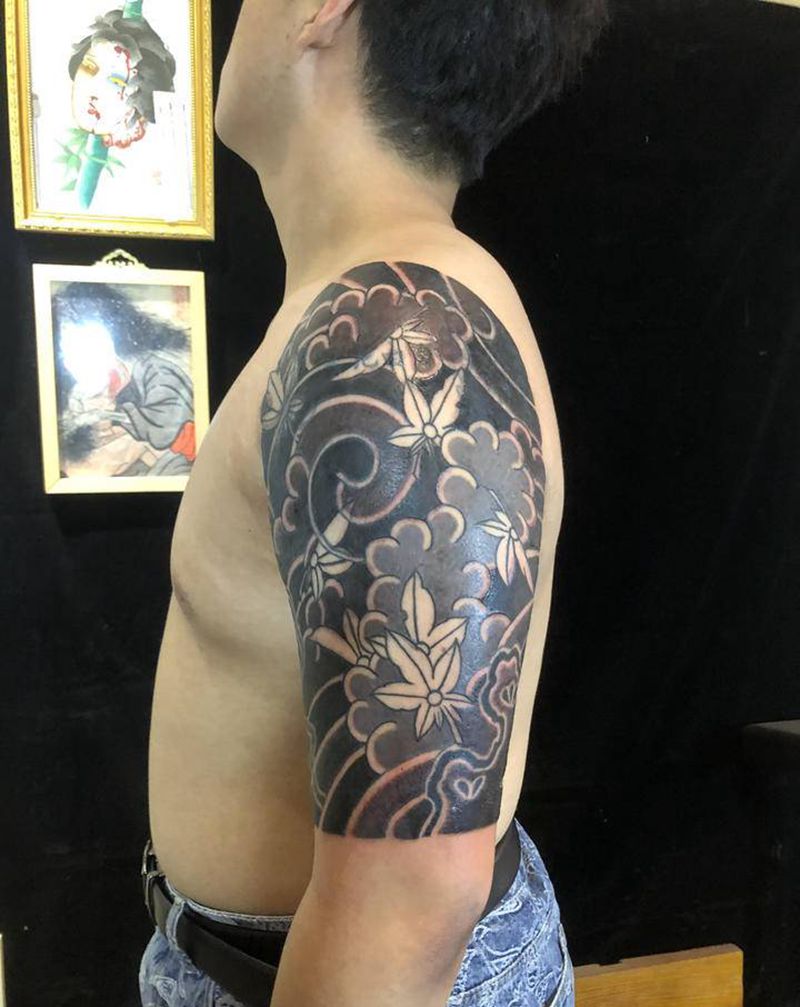 改造工程，下次彩色纹身图片_老传统纹身图案