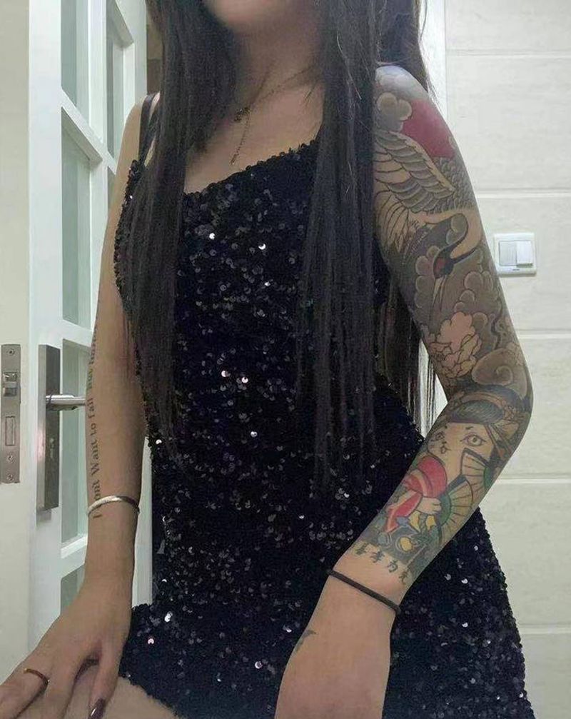 彫勇小作纹身图片_老传统纹身图案