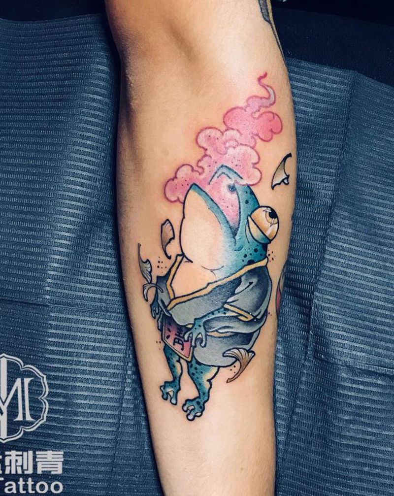 快乐的一只小青蛙