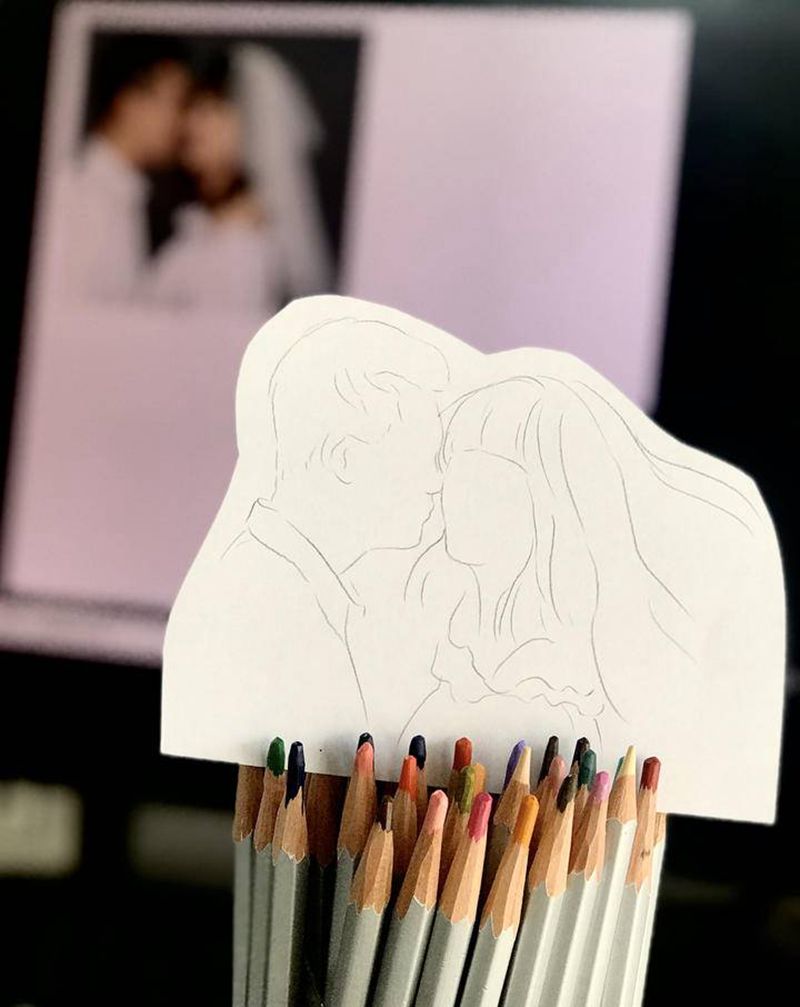 情侣纹身图片_手臂纹身图案