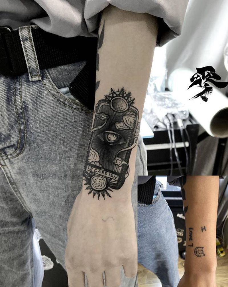 遮盖作品纹身图片_手臂纹身图案