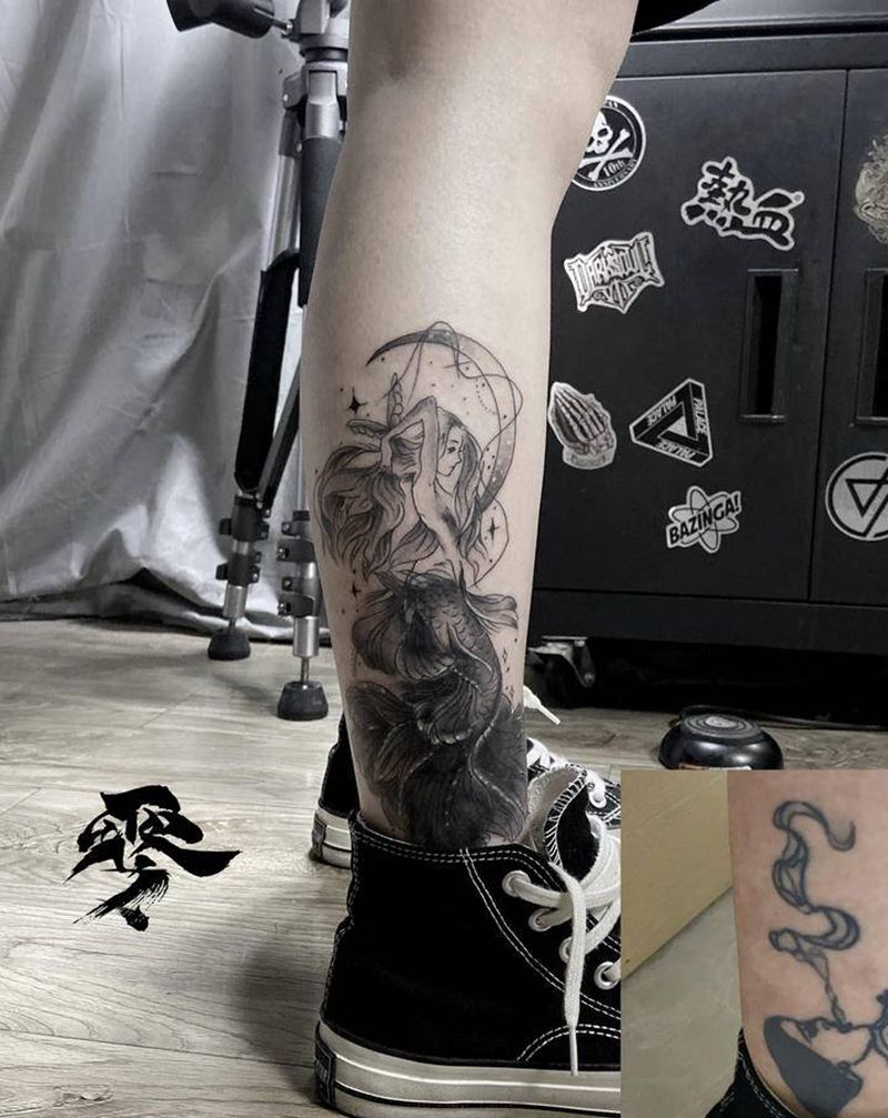 暴力遮盖：人鱼