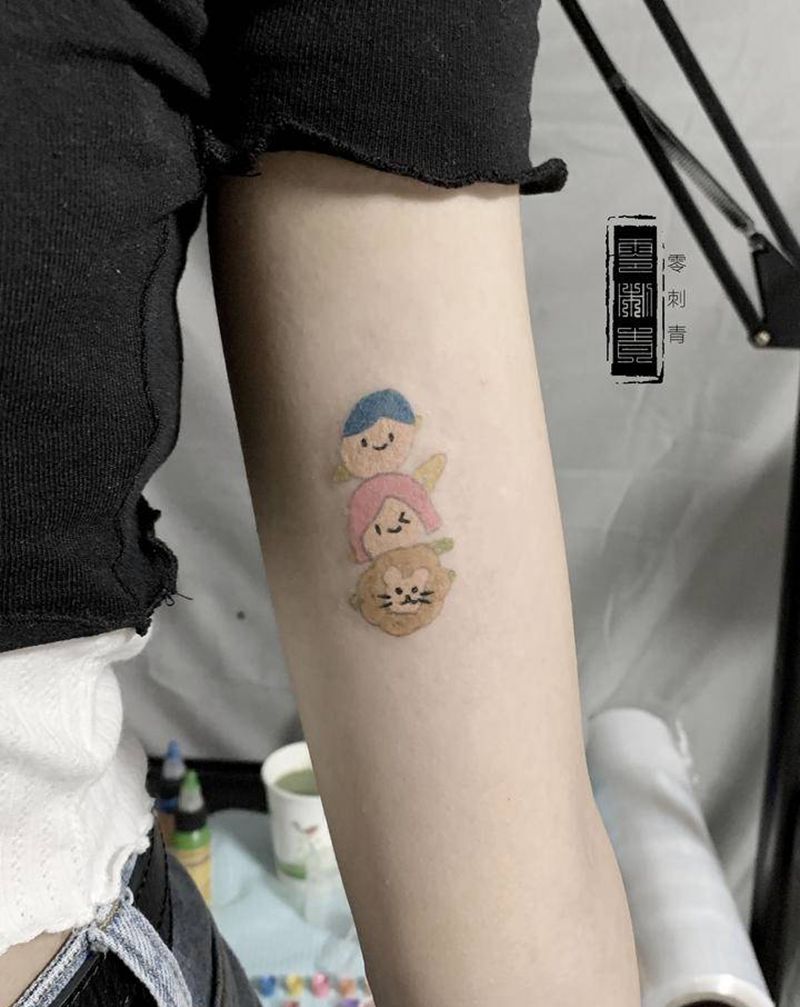 清新小图纹身图片_手臂纹身图案