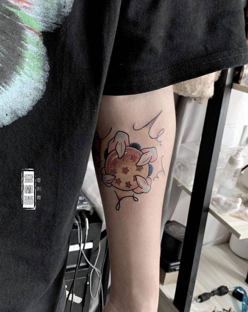 龙珠纹身图片_手臂纹身图案