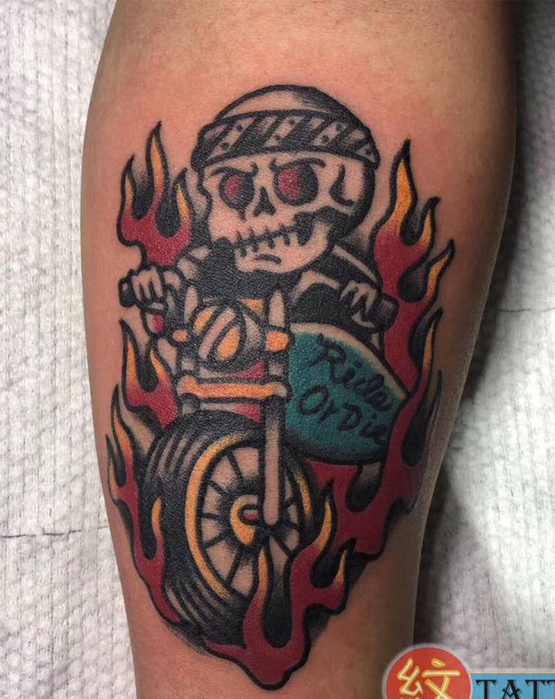 oldschool作品纹身图片_手臂Old School纹身图案