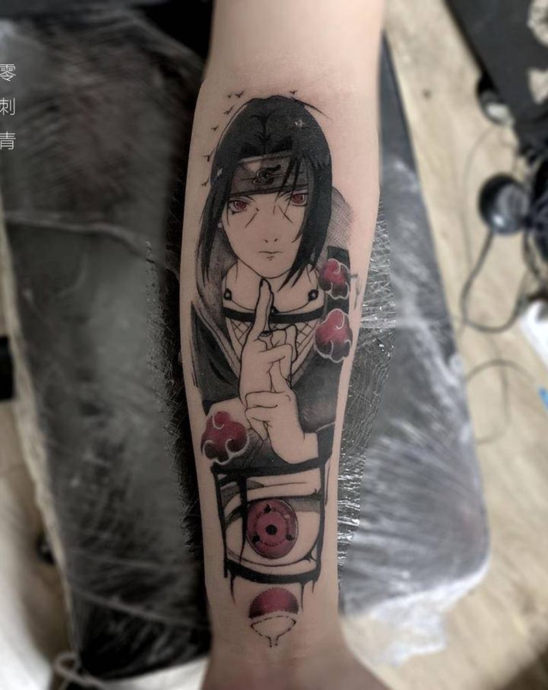 火影纹身图片_手臂纹身图案