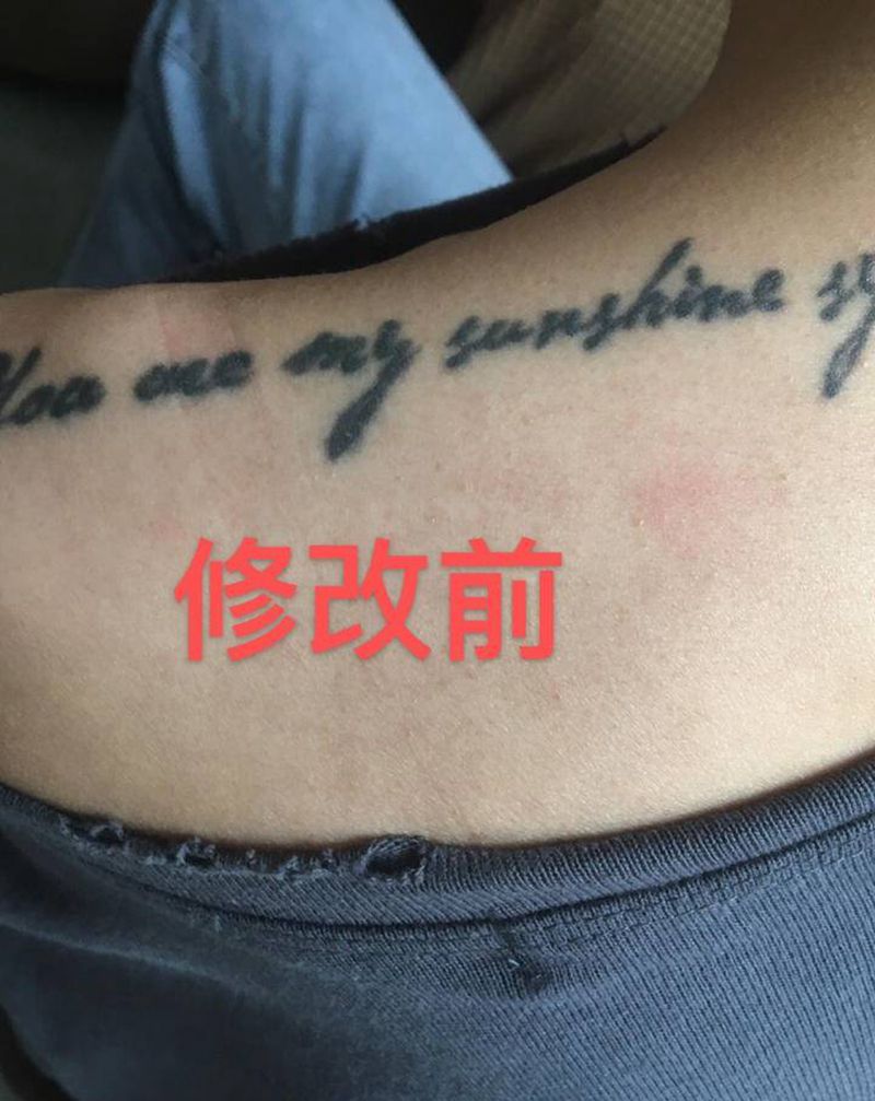 旧纹身修改纹身图片_手臂背部欧美写实水彩鲸鱼纹身图案