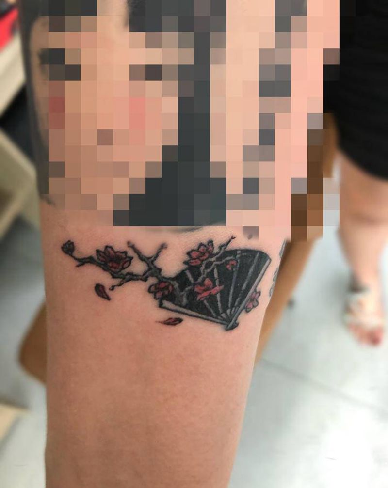 遮一盖纹身图片_手臂纹身图案