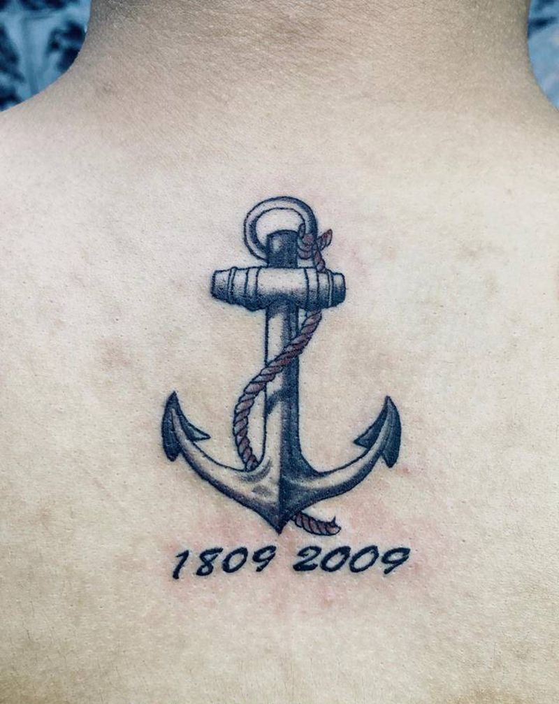 ⚓️纹身图片_颈部New School纹身图案