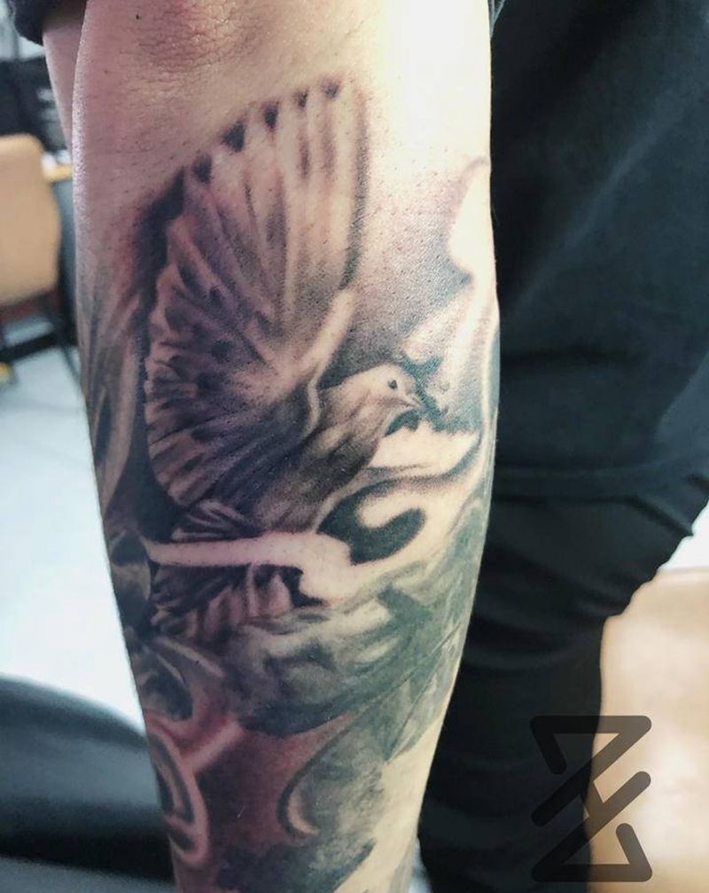 填个空纹身图片_手臂纹身图案