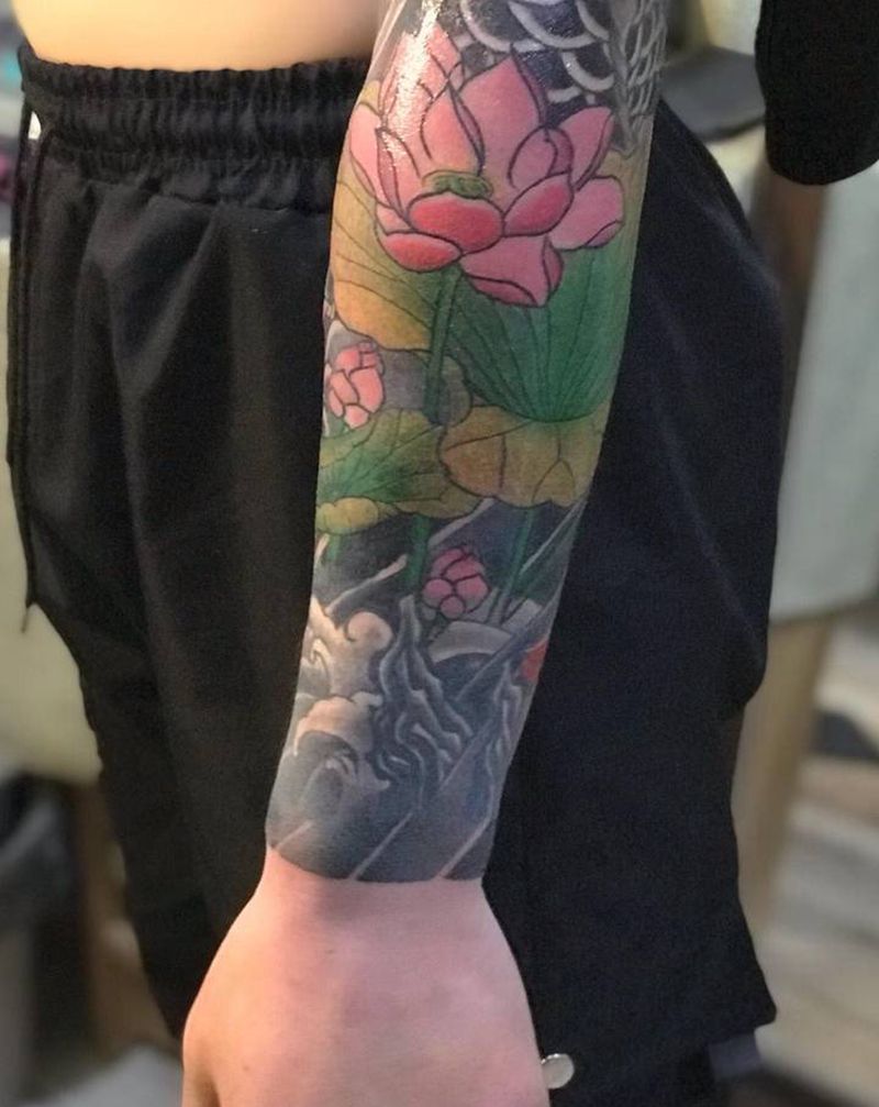 修改添加花臂纹身图片_手臂纹身图案