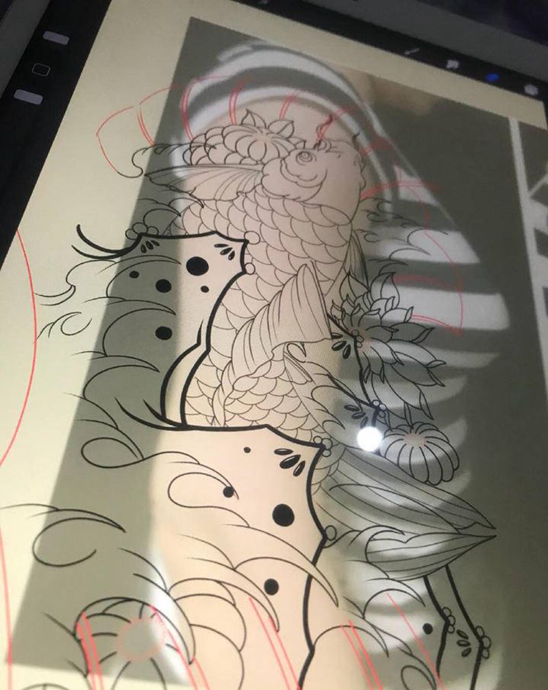 定制花臂纹身图片_手臂纹身图案