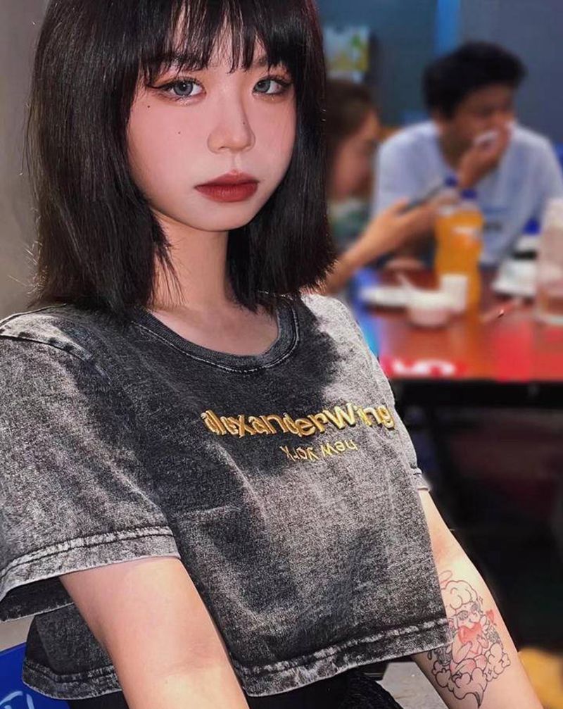 客户反馈纹身图片_手臂New School纹身图案