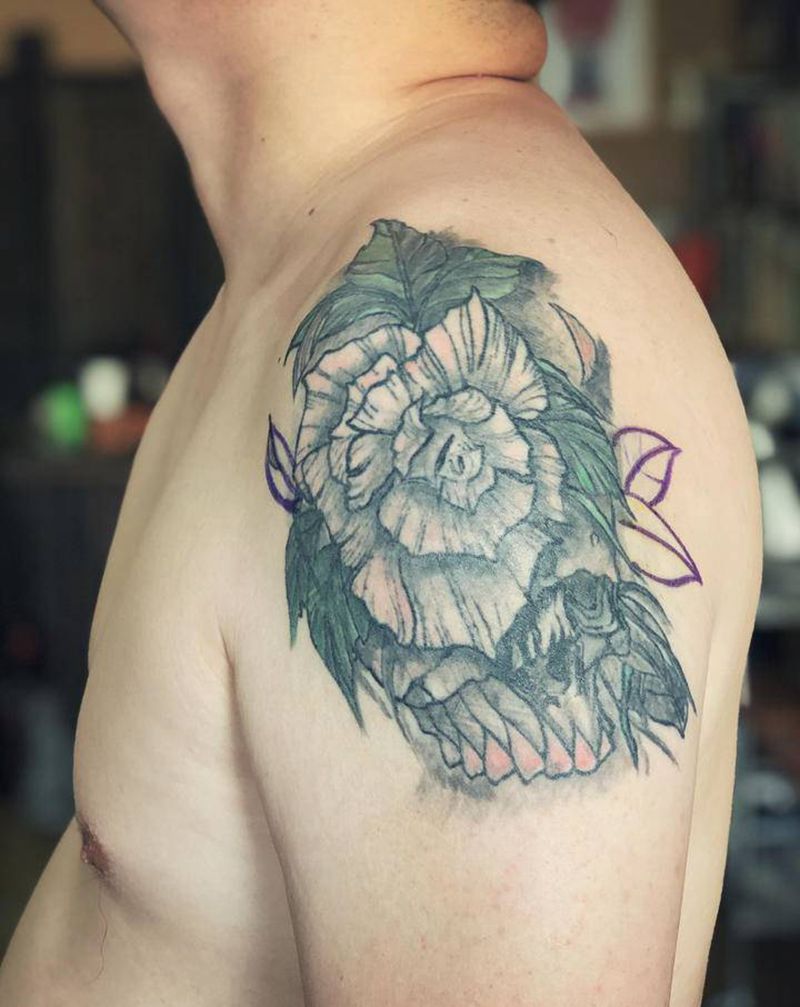 “擦腚”专业户 总少不了纹身图片_老传统纹身图案