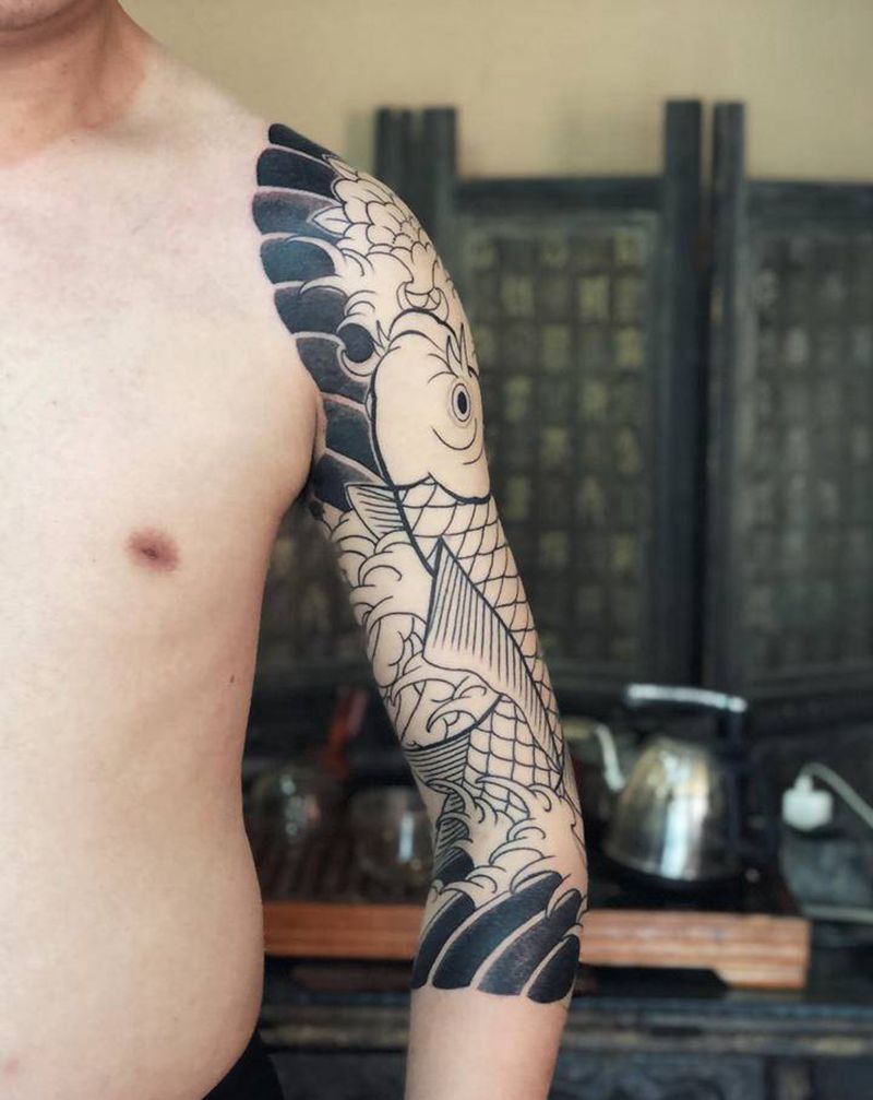 传统-入墨纹身图片_老传统纹身图案