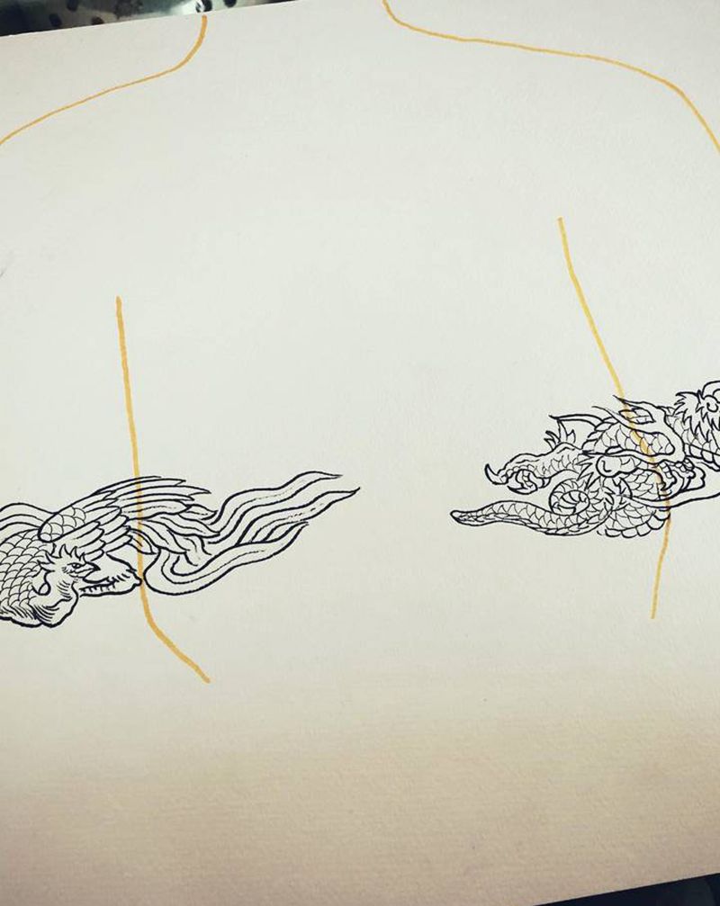 习作～纹身图片_老传统纹身图案