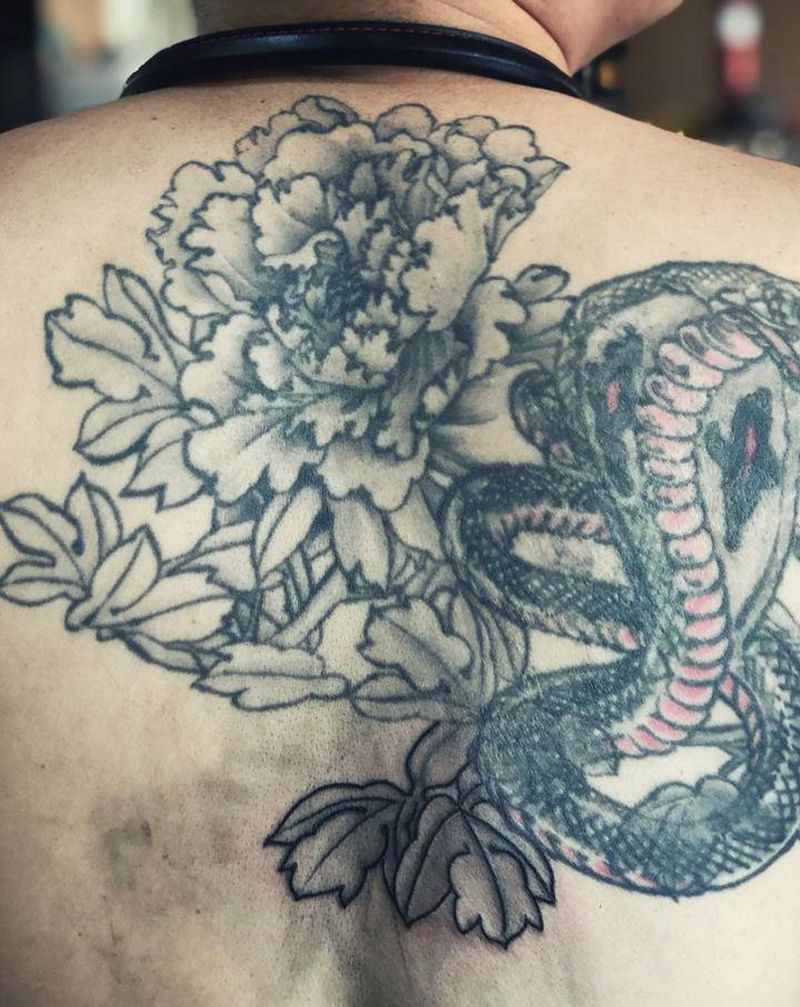 修改进度～纹身图片_老传统纹身图案