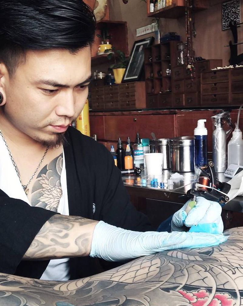 花絮～[机智]纹身图片_老传统纹身图案