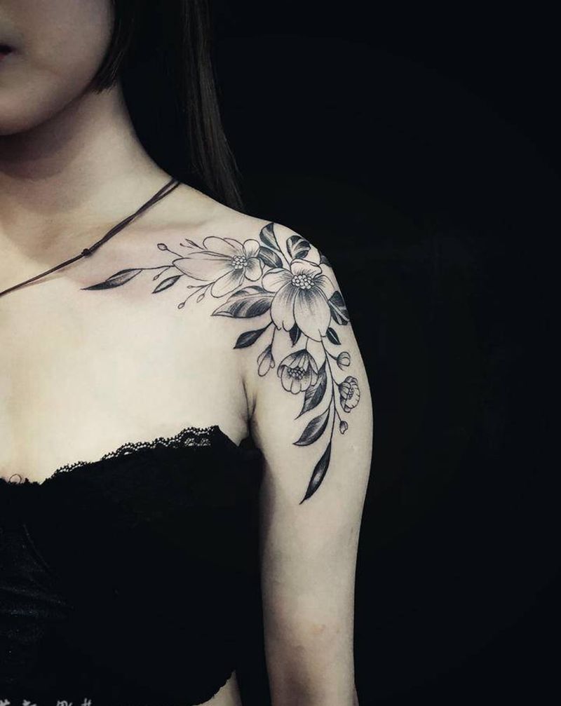 刺艺堂-彫茜作品~纹身图片_点刺纹身图案